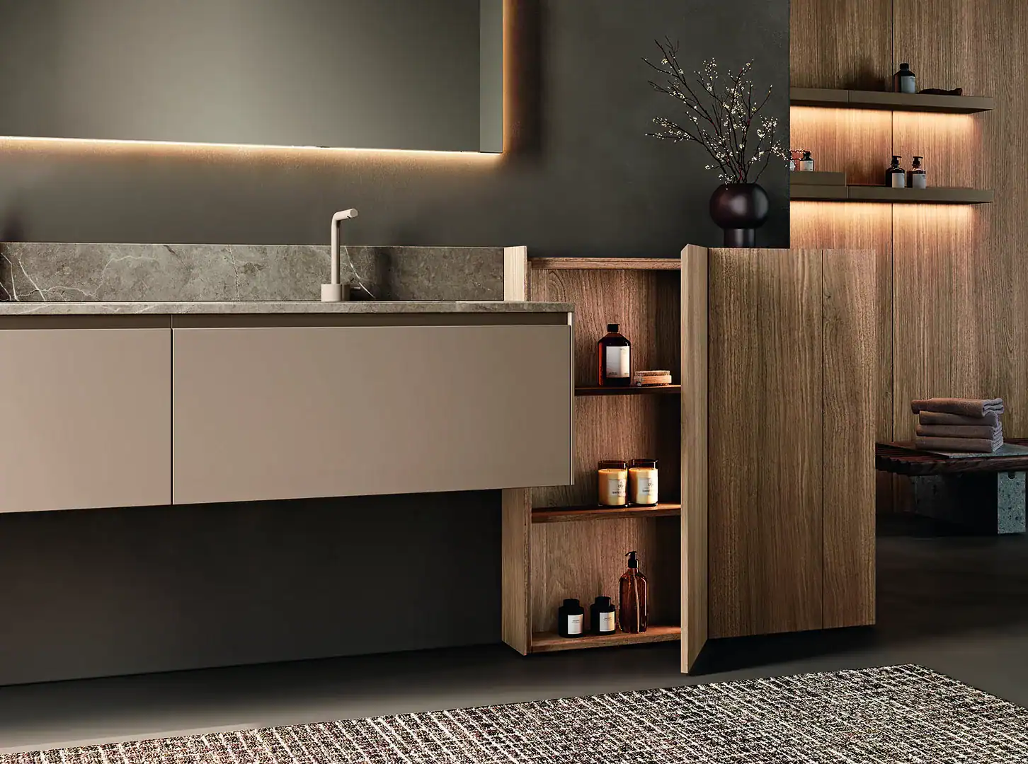 Dettaglio di un contenitore Calix.up Slim
