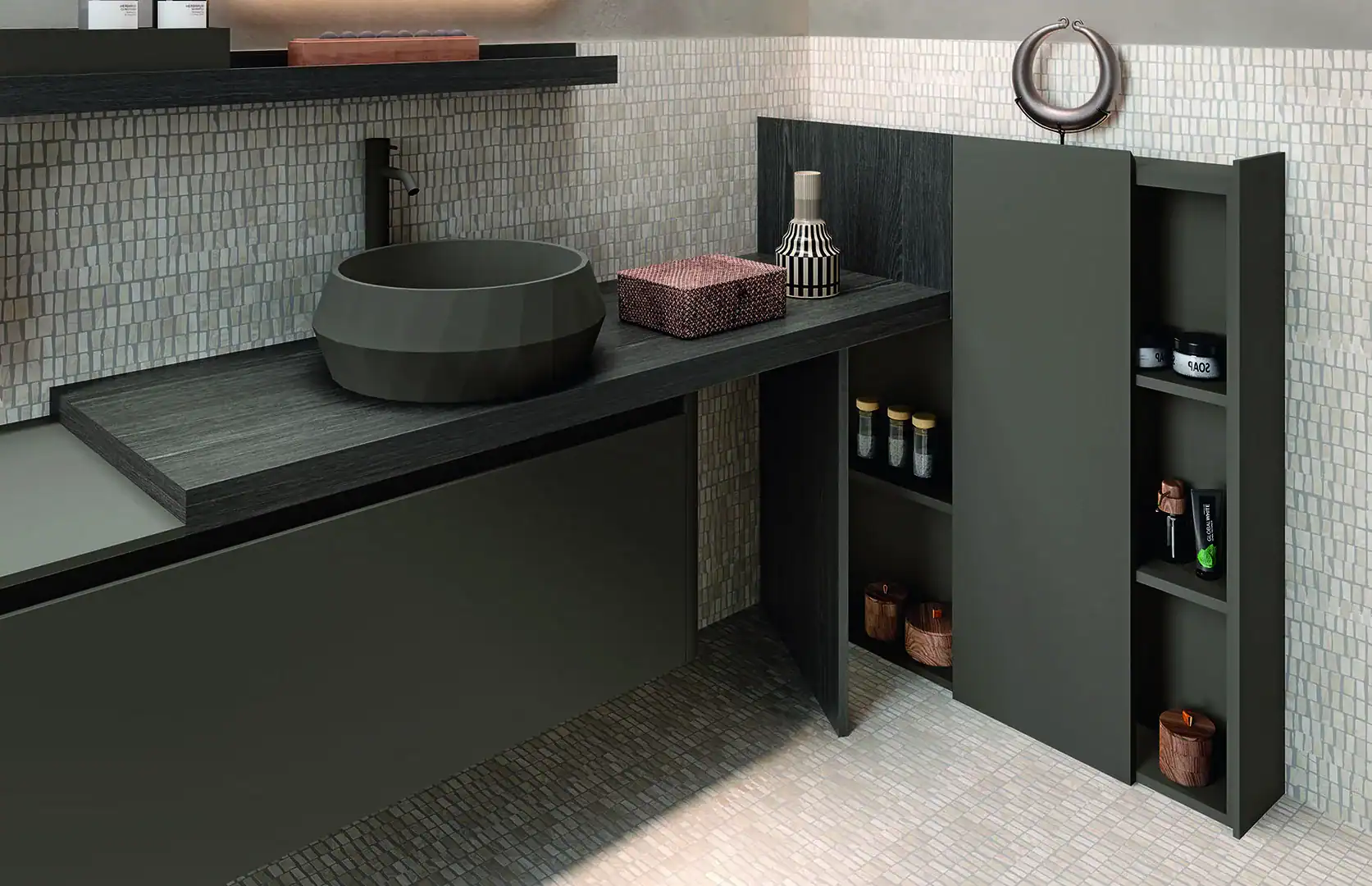 Configurazione di Calix.up Slim in un ambiente bagno