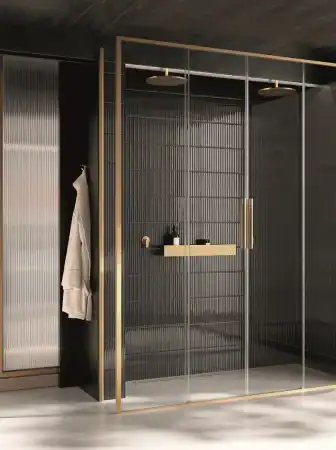 Novellini Amplia Le Possibilità Progettuali della Collezione di Box Doccia Riga