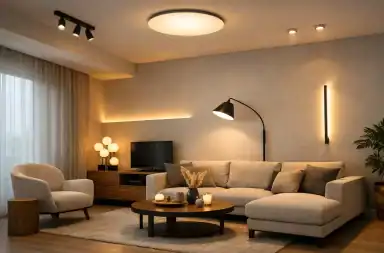 Illuminazione soggiorno senza controsoffitto: 8 idee