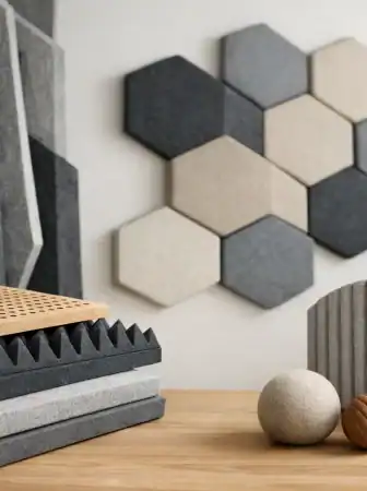 7 migliori materiali fonoassorbenti di design