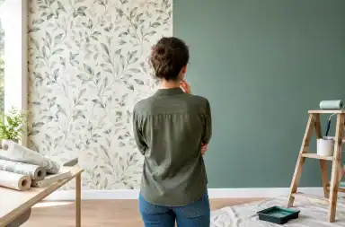Carta da parati o pittura: come scegliere