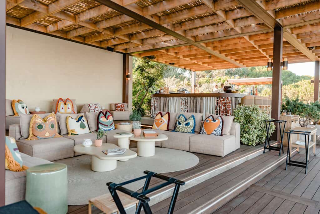Hospitality design di La Crique Cala Longa in Corsica