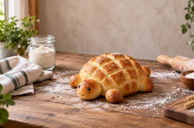 Turtle Bread, il pane a forma di tartaruga