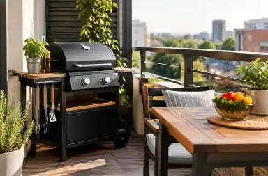 Barbecue da balcone: progetto, sicurezza e stile