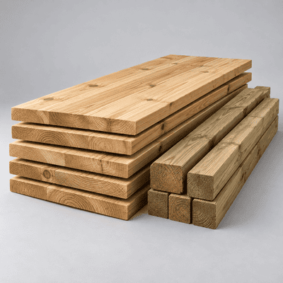 Travi in legno per esterno